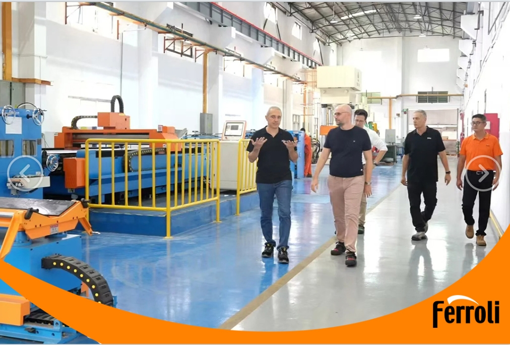 GA黄金甲CEO一行莅临中国区广东生产基地视察